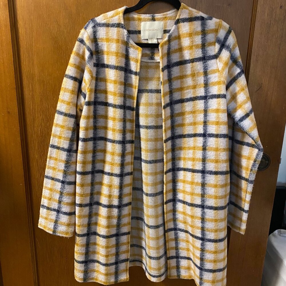 Windowpane Coat